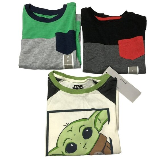 Falls Creek Other - Falls creek kids & starwars  THREE‎ long sleeves shirts size 5T new with tag